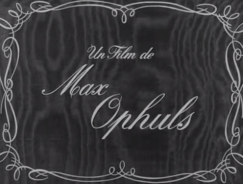 crédit Max Ophüls