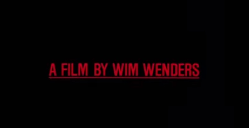 crédit Wim Wenders