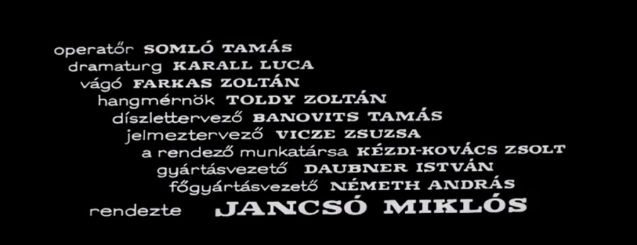 crédit Miklós Jancsó