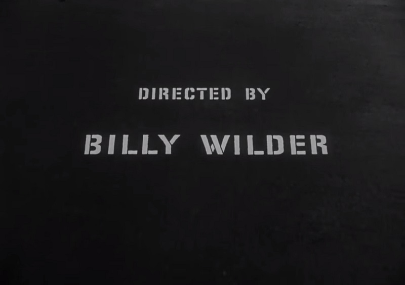 crédit Billy Wilder